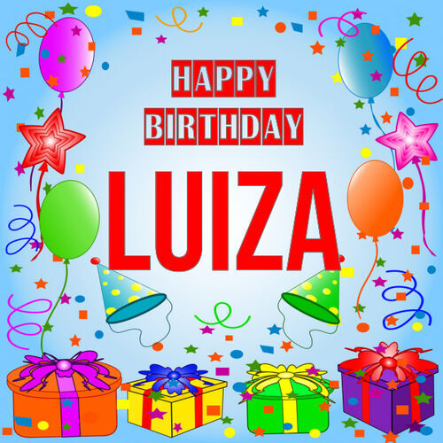 Открытка Luiza Happy birthday