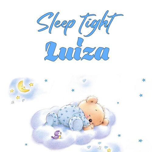 Открытка Luiza Sleep tight