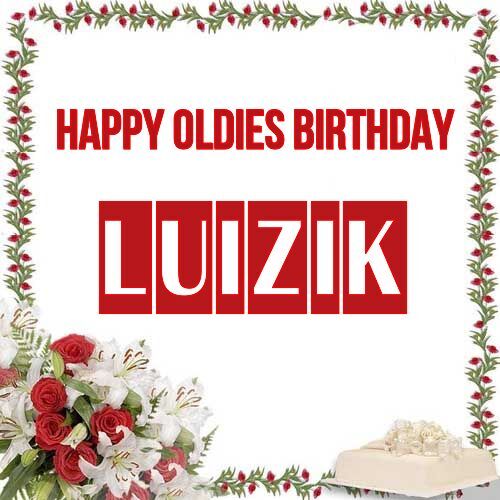 Открытка Luizik Happy oldies birthday