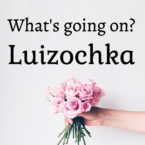 Открытка Luizochka What