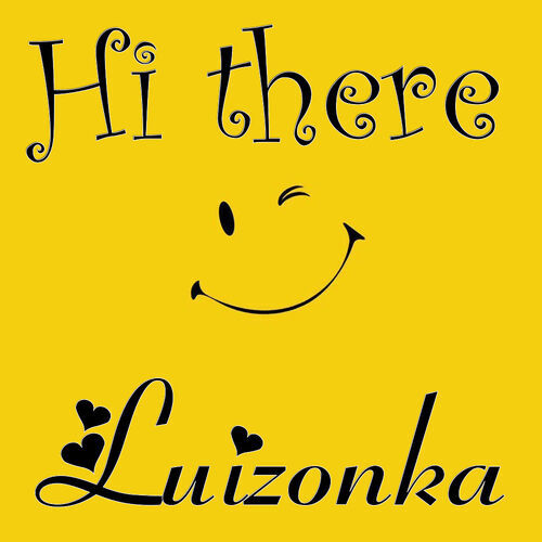 Открытка Luizonka Hi there