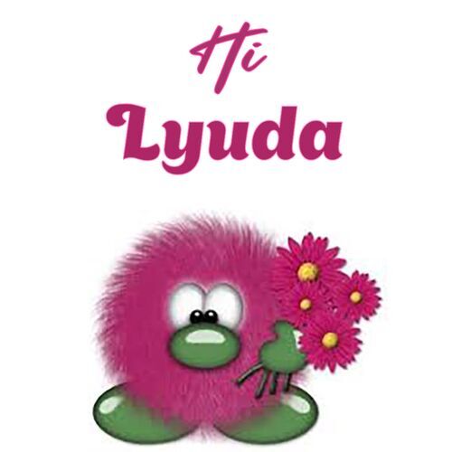 Открытка Lyuda Hi