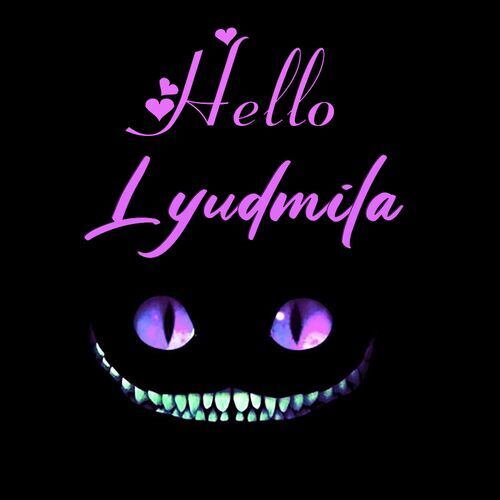 Открытка Lyudmila Hello