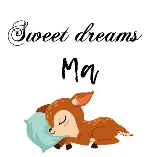 Открытка Ma Sweet dreams