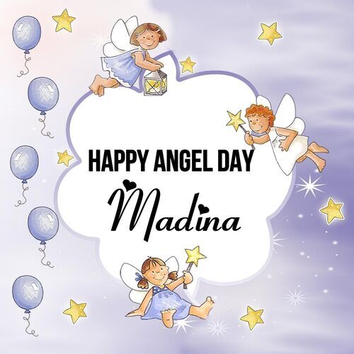 Открытка Madina Happy angel day