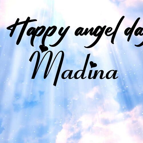 Открытка Madina Happy angel day