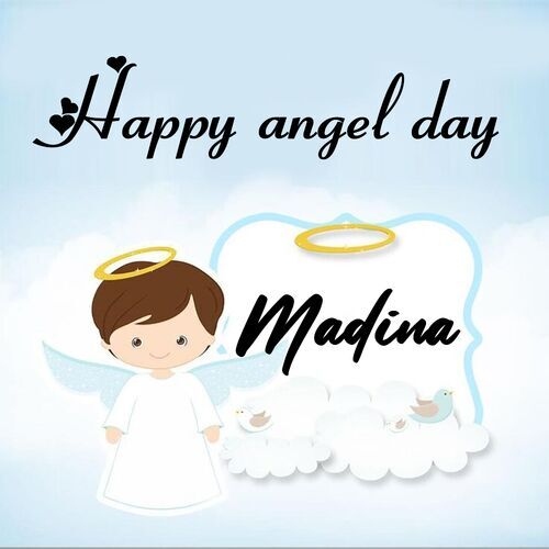 Открытка Madina Happy angel day