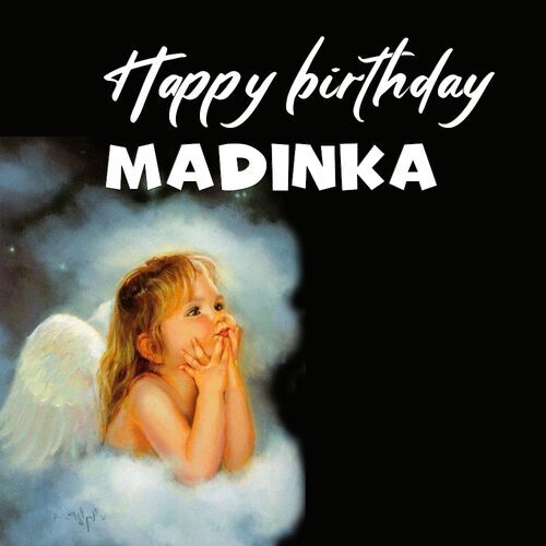 Открытка Madinka Happy birthday