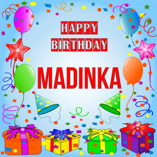 Открытка Madinka Happy birthday