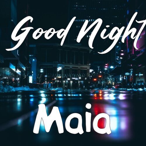 Открытка Maia Good Night