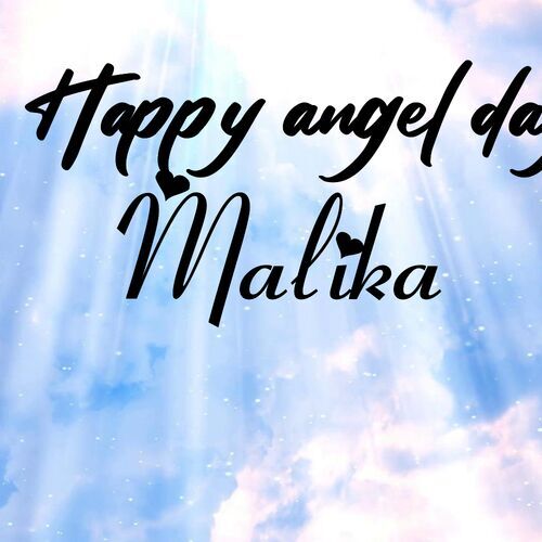 Открытка Malika Happy angel day