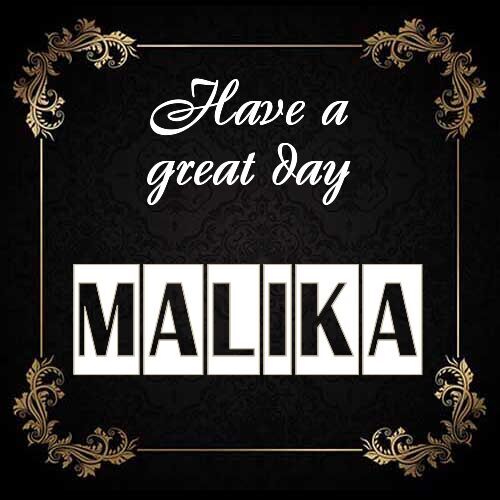 Открытка Malika Have a great day