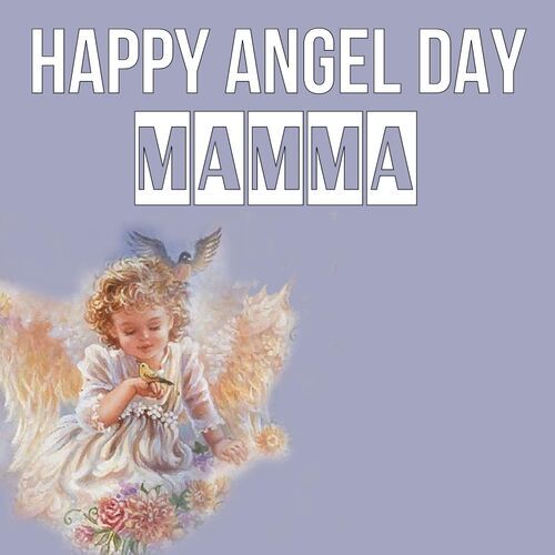 Открытка Mamma Happy angel day