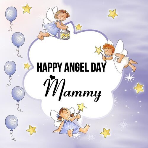 Открытка Mammy Happy angel day