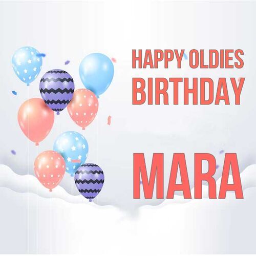 Открытка Mara Happy oldies birthday