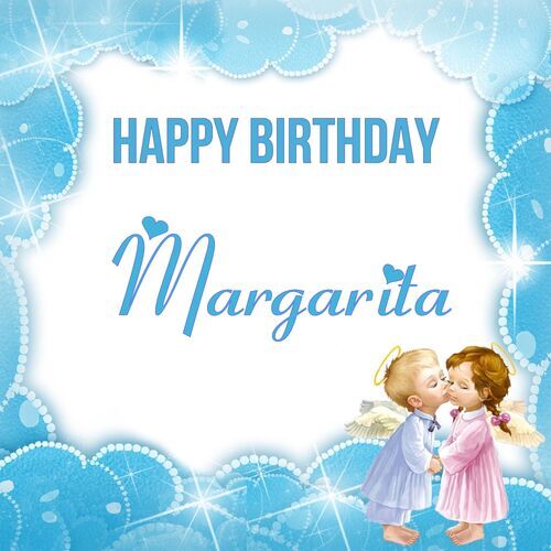 Открытка Margarita Happy birthday