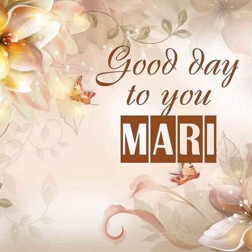 Открытка Mari Good day to you