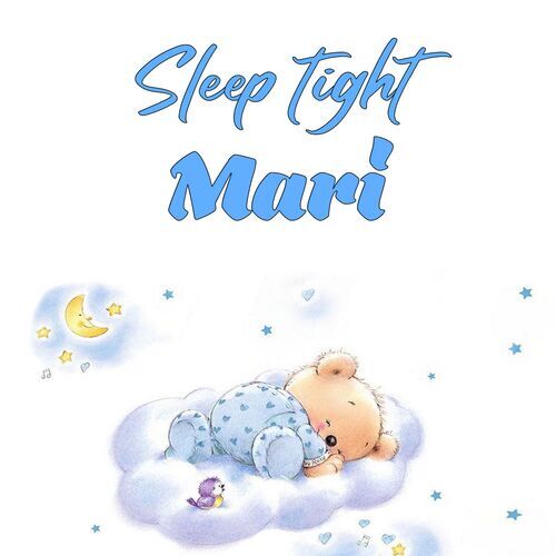 Открытка Mari Sleep tight