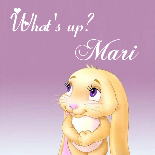 Открытка Mari What