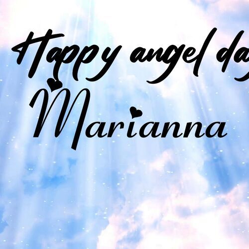 Открытка Marianna Happy angel day