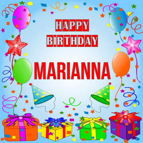 Открытка Marianna Happy birthday