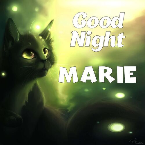 Открытка Marie Good Night