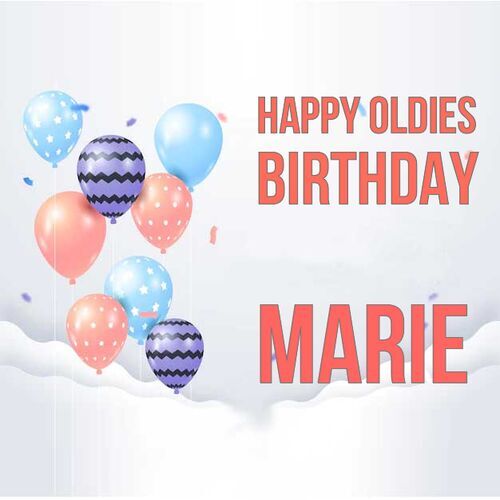 Открытка Marie Happy oldies birthday