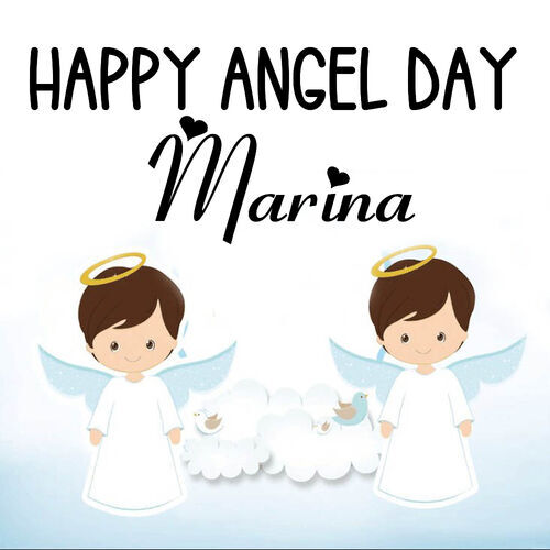 Открытка Marina Happy angel day