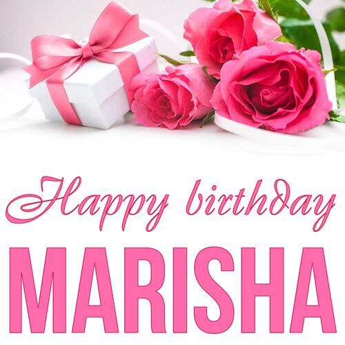 Открытка Marisha Happy birthday