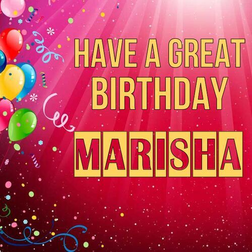 Открытка Marisha Have a great birthday