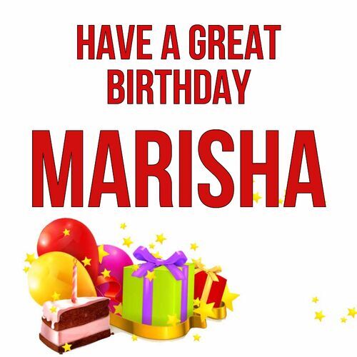 Открытка Marisha Have a great birthday