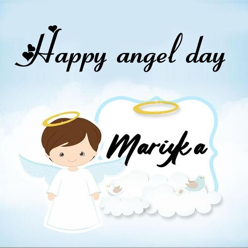 Открытка Mariyka Happy angel day