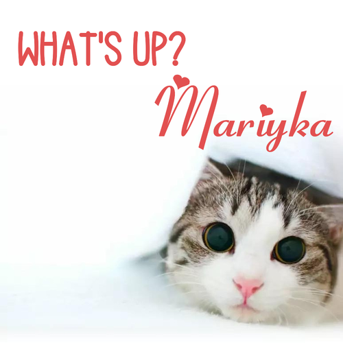 Открытка Mariyka What