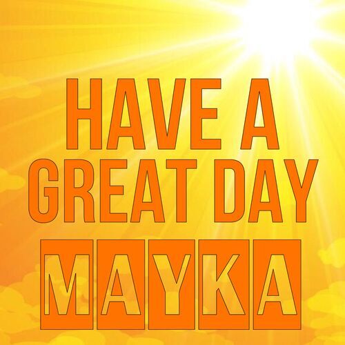 Открытка Mayka Have a great day