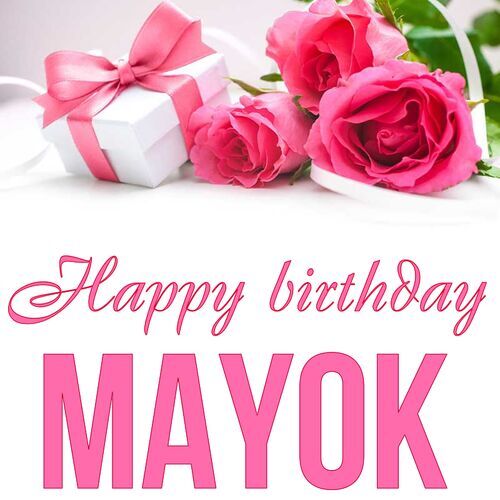 Открытка Mayok Happy birthday