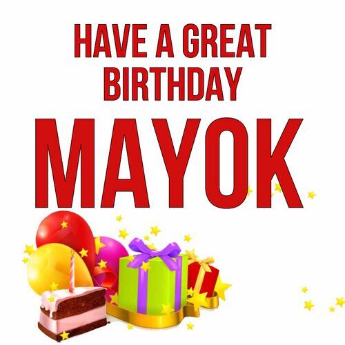 Открытка Mayok Have a great birthday