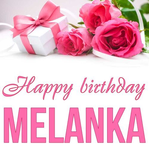 Открытка Melanka Happy birthday