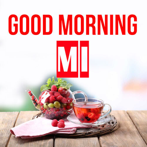 Открытка Mi Good morning