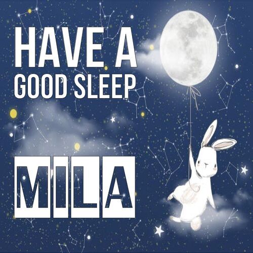 Открытка Mila Have a good sleep