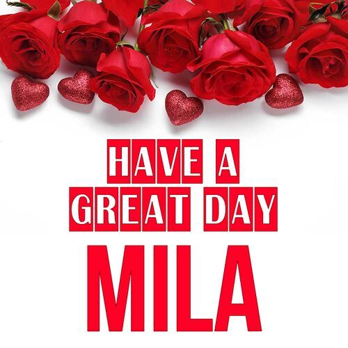 Открытка Mila Have a great day