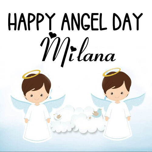 Открытка Milana Happy angel day