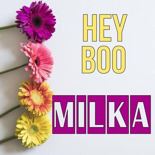 Открытка Milka Hey boo