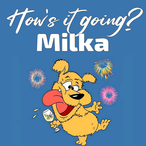 Открытка Milka How