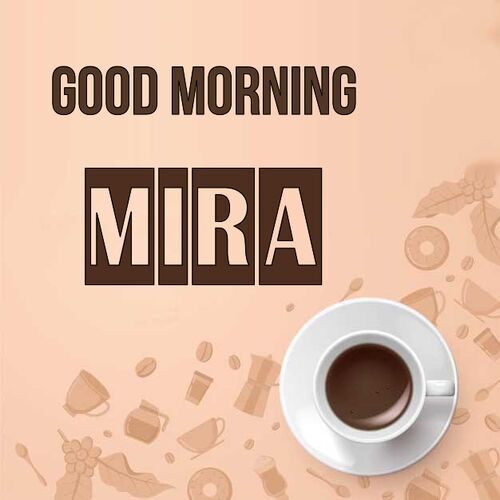 Открытка Mira Good morning