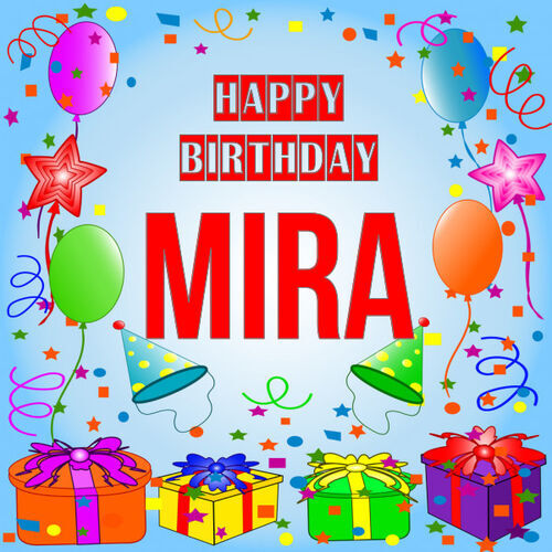 Открытка Mira Happy birthday