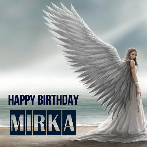 Открытка Mirka Happy birthday