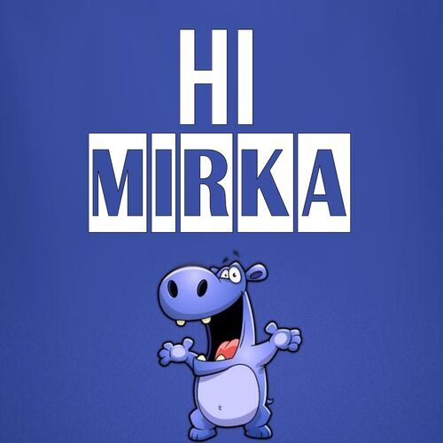 Открытка Mirka Hi