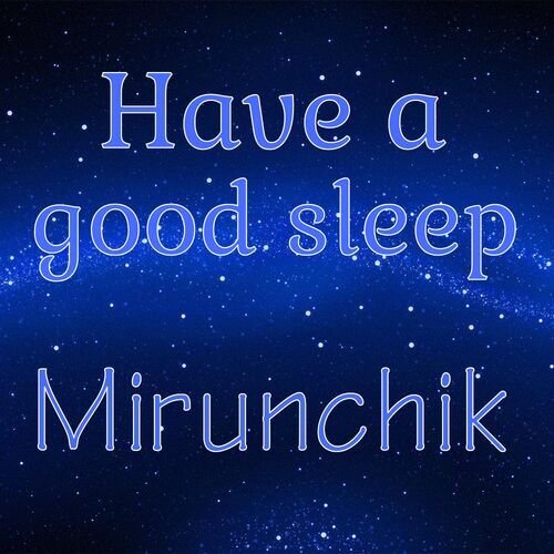 Открытка Mirunchik Have a good sleep