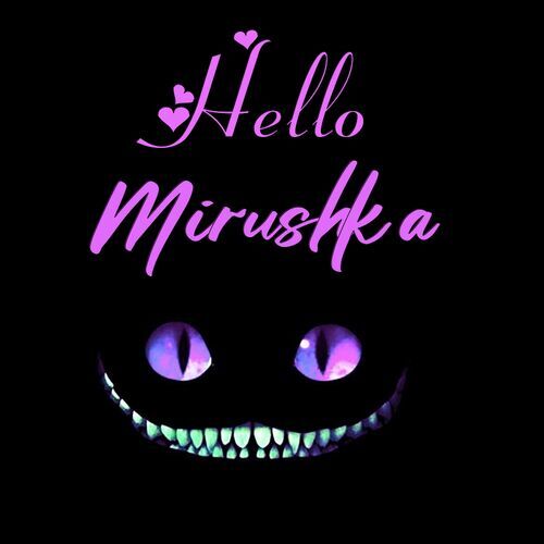 Открытка Mirushka Hello