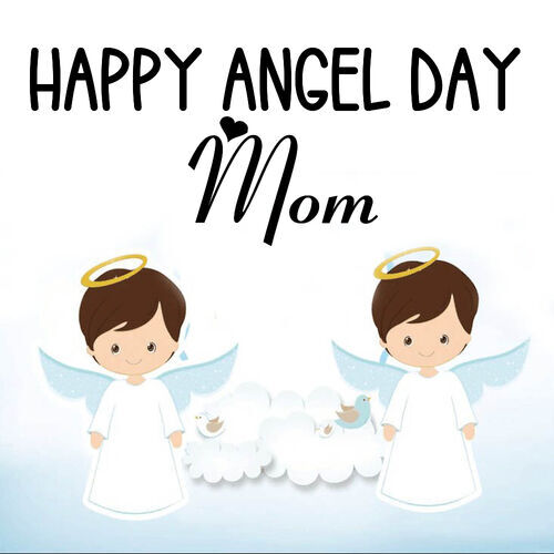 Открытка Mom Happy angel day